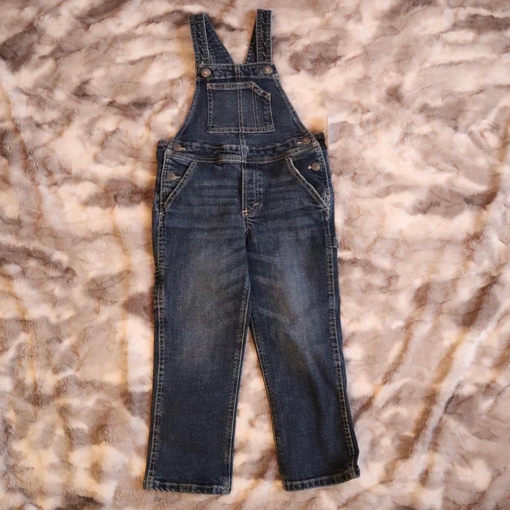 Old Navy Unisex Jean Overalls for Toddler 5T